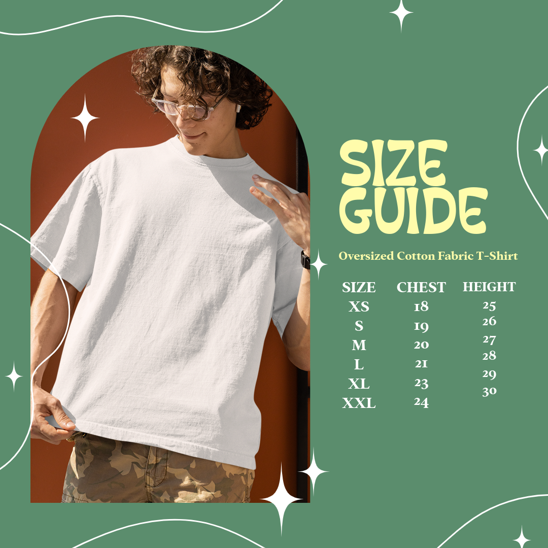 Basic Solid Oversized Men's White Cotton T-shirt