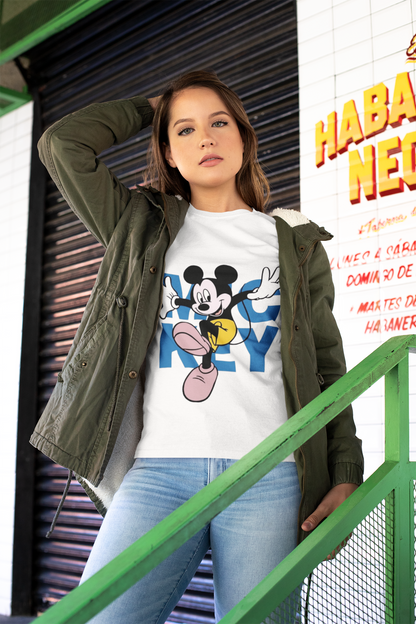 Mickey Mouse Graphic Print Women's T-Shirt