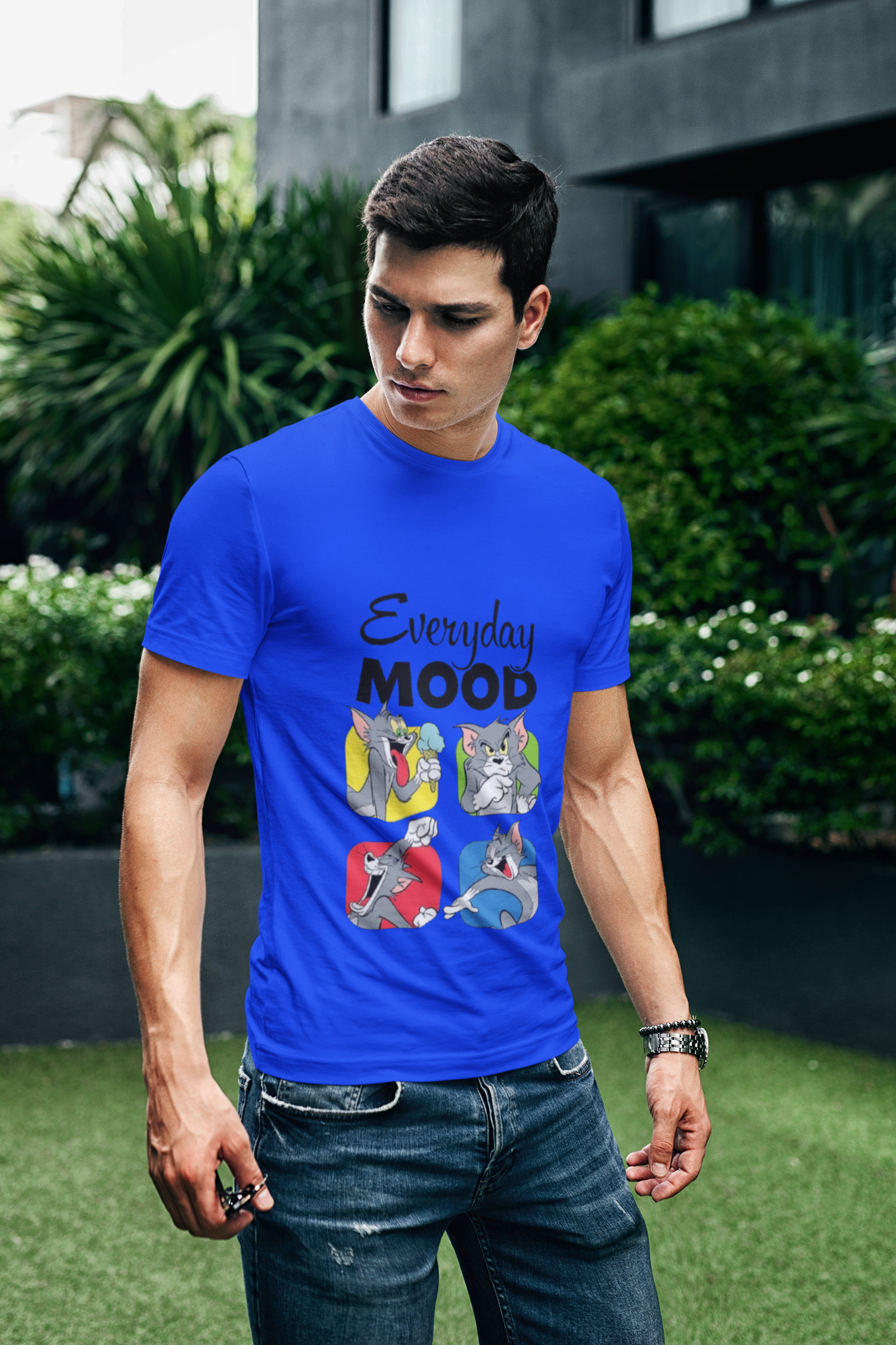 Every Day Mood Graphic Print Men's T-Shirt