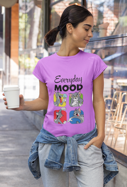 Every Day Mood Graphic Print Women's T-Shirt