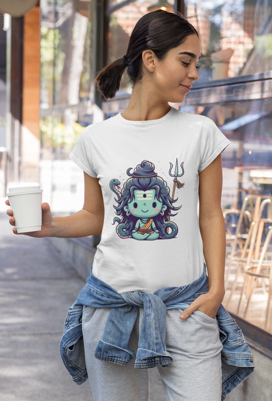 Bhole Graphic Print Women’s T-Shirt
