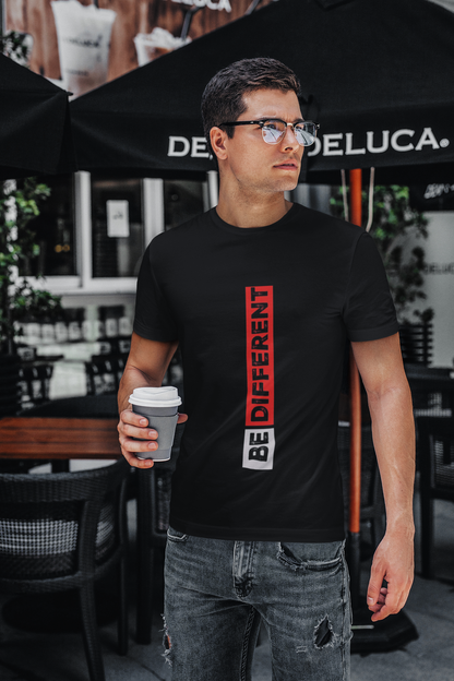 Be Different Graphic Print Men's T-Shirt