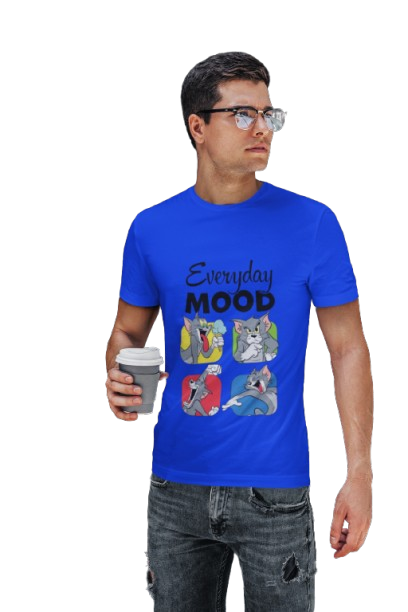 Every Day Mood Graphic Print Men's T-Shirt
