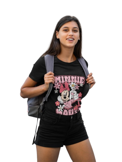 Minnie Mouse Graphic Print Women's T-Shirt