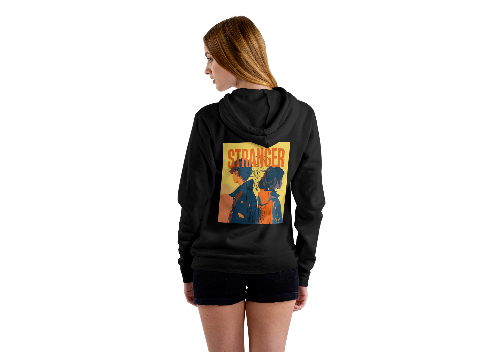 Stranger Cotton Hooded Sweatshirt - Clori